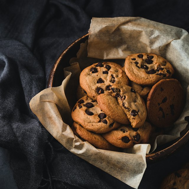 Cookies from a bakery reward